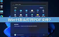 win11系统打开pdf文件操作教程