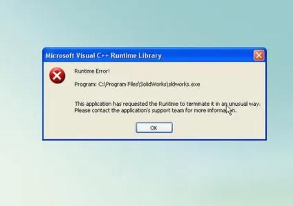 runtime error