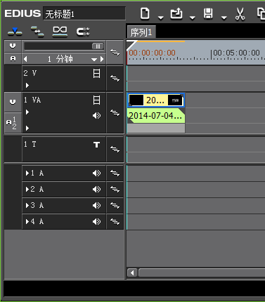 edius时间线的长度怎么缩小 edius缩小时间线的长度教程