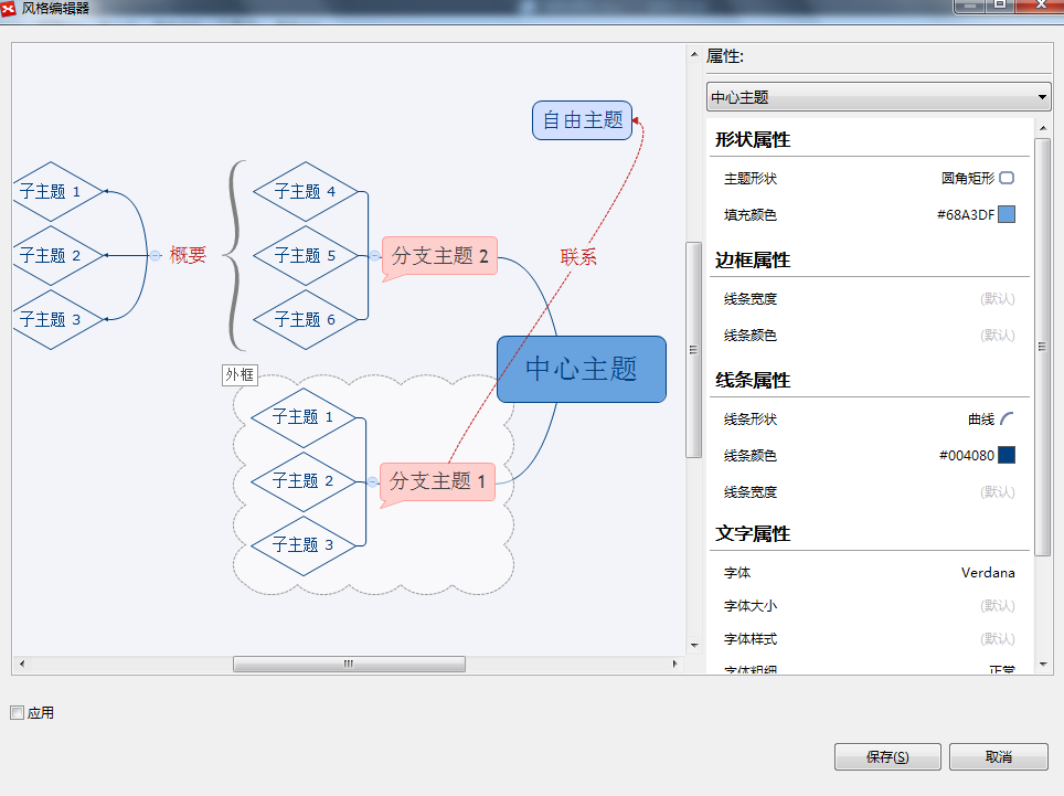 如何提取思维导图风格